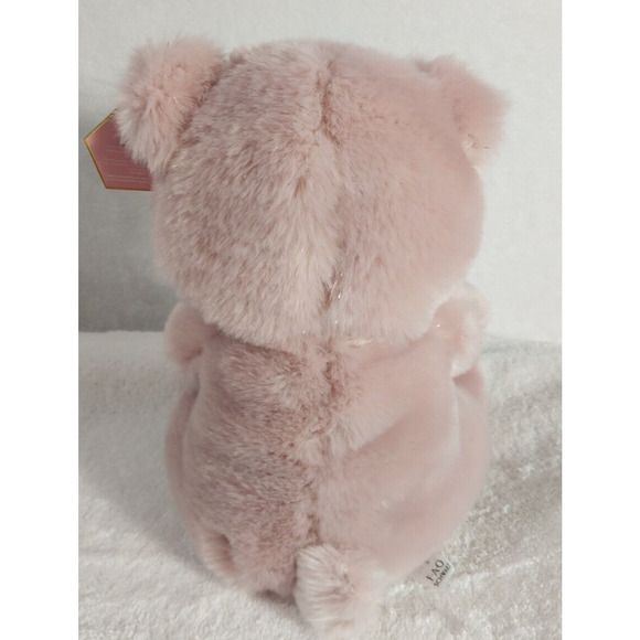 Schwarz Sparklers Teddy Bear FAO 10 Inch, Soft Plush, Pink NWT - Picture 2 of 8